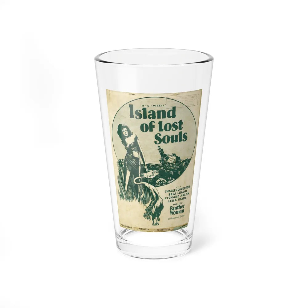 ISLAND OF LOST SOULS (3) 1932 Movie Poster - Pint Glass 16oz-16oz-Go Mug Yourself