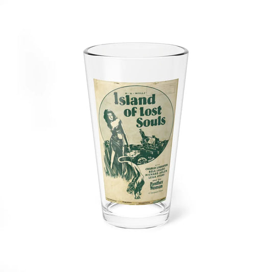 ISLAND OF LOST SOULS (3) 1932 Movie Poster - Pint Glass 16oz-16oz-Go Mug Yourself