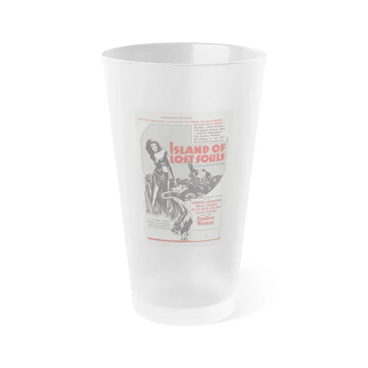ISLAND OF LOST SOULS (4) 1932 Movie Poster - Frosted Pint Glass 16oz 16oz Frosted - Go Mug Yourself