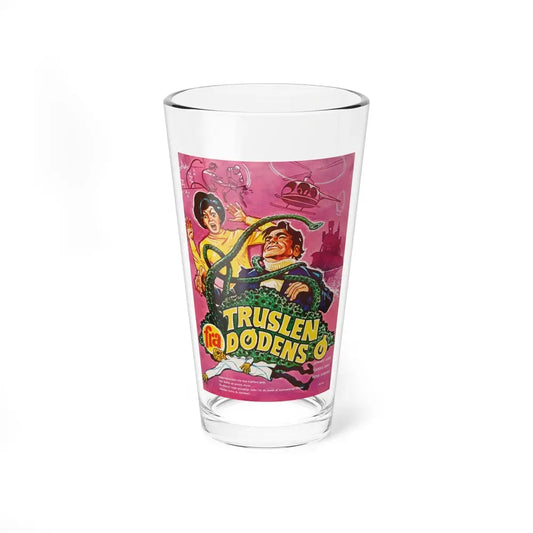 ISLAND OF TERROR (DANISH) 1966 Movie Poster - Pint Glass 16oz 16oz - Go Mug Yourself