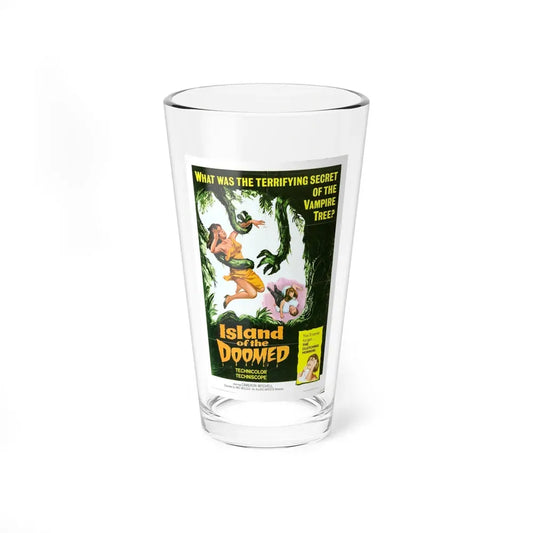 ISLAND OF THE DOOMED 1967 Movie Poster - Pint Glass 16oz 16oz - Go Mug Yourself