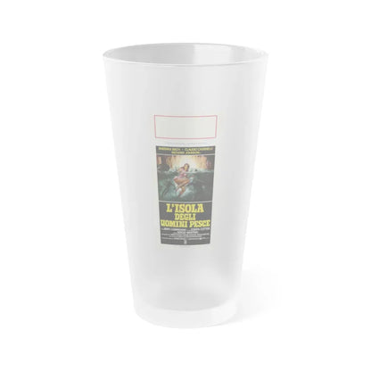ISLAND OF THE FISHMEN (ITALIAN) 2 1979 Movie Poster - Frosted Pint Glass 16oz 16oz Frosted - Go Mug Yourself