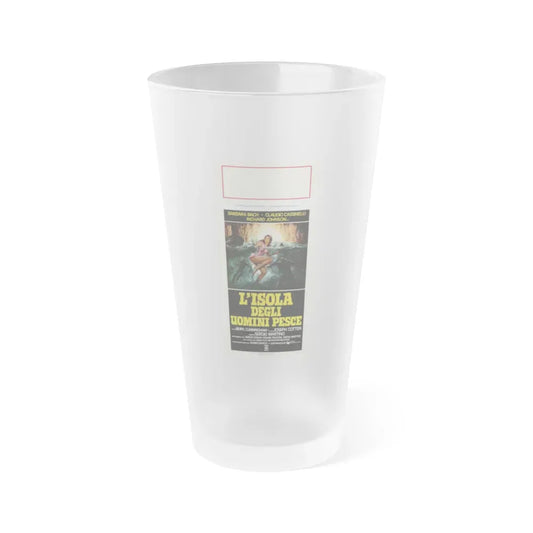 ISLAND OF THE FISHMEN (ITALIAN) 2 1979 Movie Poster - Frosted Pint Glass 16oz 16oz Frosted - Go Mug Yourself