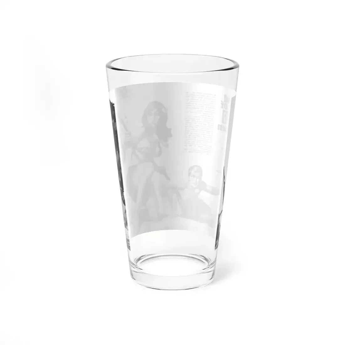 Island of Unsatisfied Women, True Adventures, February 1967 - Pint Glass 16oz - Go Mug Yourself