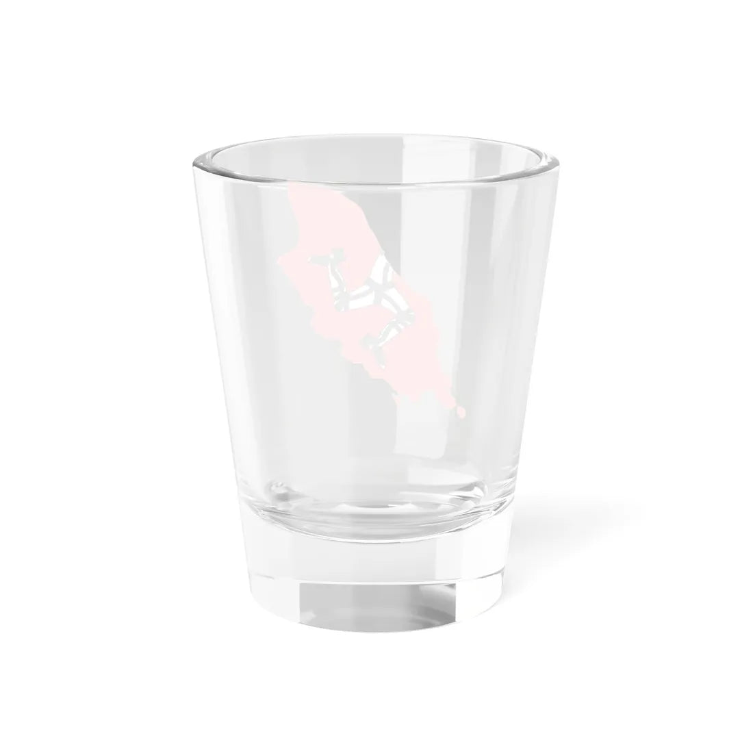 Isle of Man stub (United Kingdom) Shot Glass 1.5oz - Go Mug Yourself