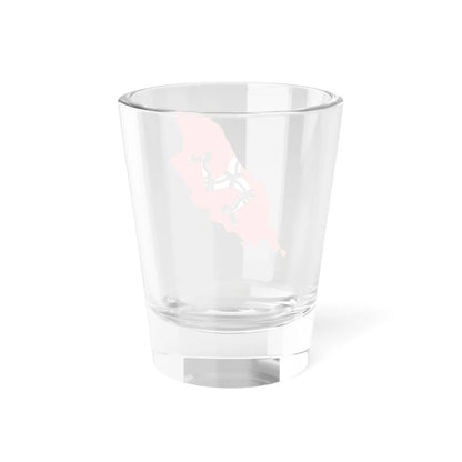 Isle of Man stub (United Kingdom) Shot Glass 1.5oz - Go Mug Yourself