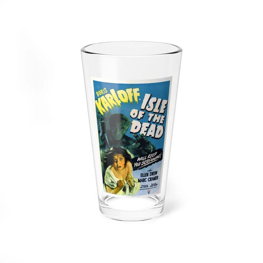 ISLE OF THE DEAD 1945 Movie Poster - Pint Glass 16oz-16oz-Go Mug Yourself