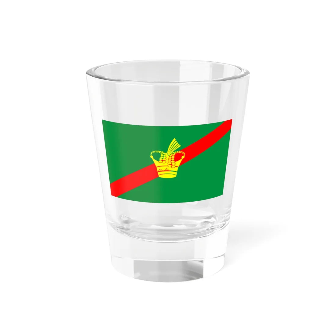 Ismaili Muslim princely standard (Tajikistan) Shot Glass 1.5oz 1.5oz - Go Mug Yourself