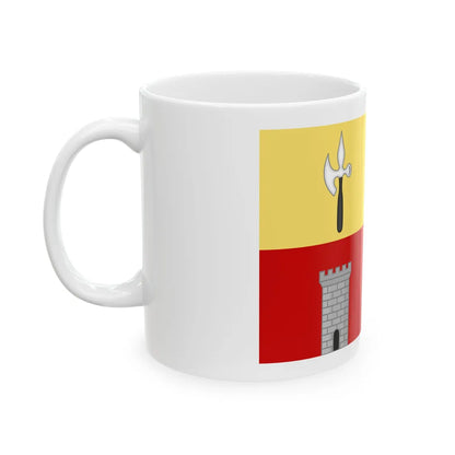 Ispica-Bandiera (Italy) White Coffee Mug - Go Mug Yourself