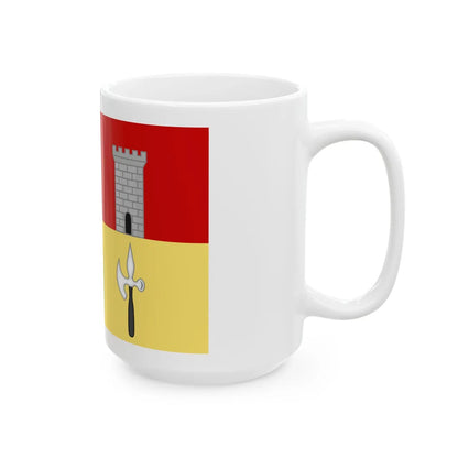 Ispica-Bandiera (Italy) White Coffee Mug - Go Mug Yourself