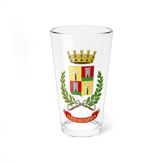 Ispica-Stemma (Italy) (Coat of Arms) Pint Glass 16oz 16oz - Go Mug Yourself