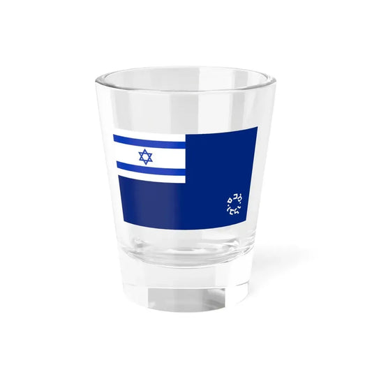 Israel customs authority flag (Israel) Shot Glass 1.5oz 1.5oz - Go Mug Yourself