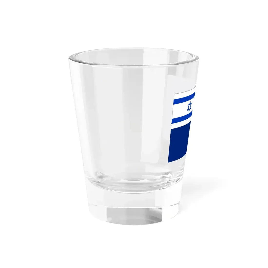 Israel customs authority flag (Israel) Shot Glass 1.5oz - Go Mug Yourself