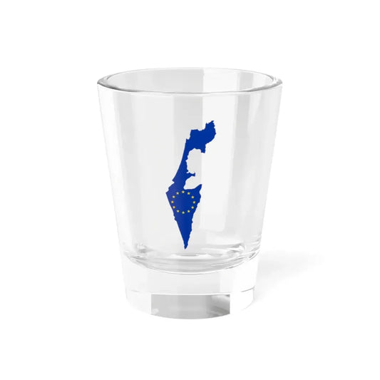 Israel EU (Israel) Shot Glass 1.5oz 1.5oz - Go Mug Yourself