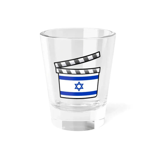 Israel film clapperboard (Israel) Shot Glass 1.5oz 1.5oz - Go Mug Yourself
