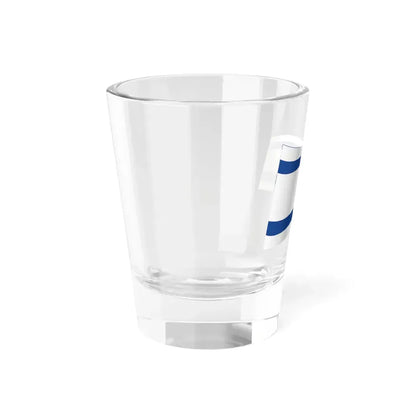Israel Flag - iconic waving (Israel) Shot Glass 1.5oz - Go Mug Yourself
