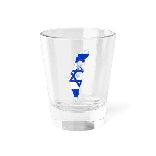 Israel Flag-map including Area C (Israel) Shot Glass 1.5oz 1.5oz - Go Mug Yourself