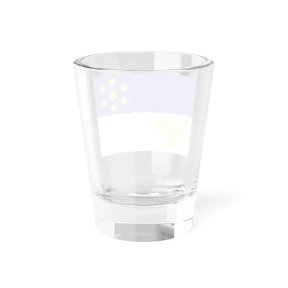 Israel Flag Proposal No.57 by Joachim Shniblag (Israel) Shot Glass 1.5oz - Go Mug Yourself
