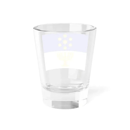 Israel Flag Proposal No.58 by Benyamin Bergi (Israel) Shot Glass 1.5oz - Go Mug Yourself