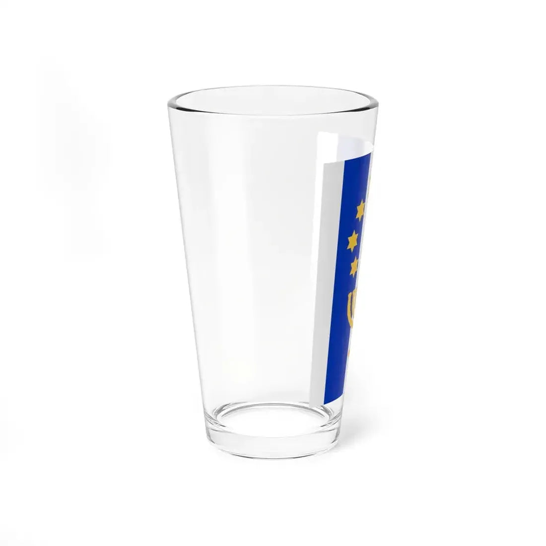 Israel Flag Proposal No.61 by Nissim Shtrick (Israel) Pint Glass 16oz - Go Mug Yourself