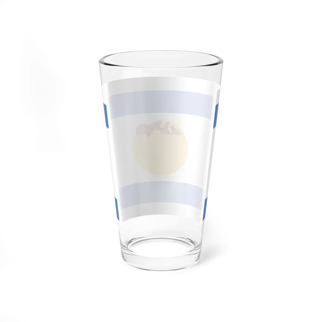 Israeli Falafel Flag 2 (Israel) Pint Glass 16oz - Go Mug Yourself