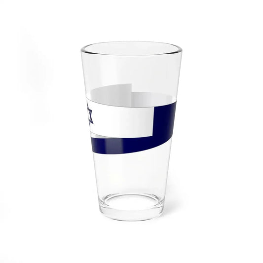 Israeli Navy penant (Israel) Pint Glass 16oz 16oz - Go Mug Yourself