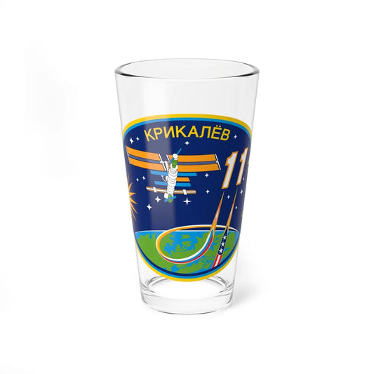 ISS Expedition 11 (NASA) Pint Glass 16oz-16oz-Go Mug Yourself