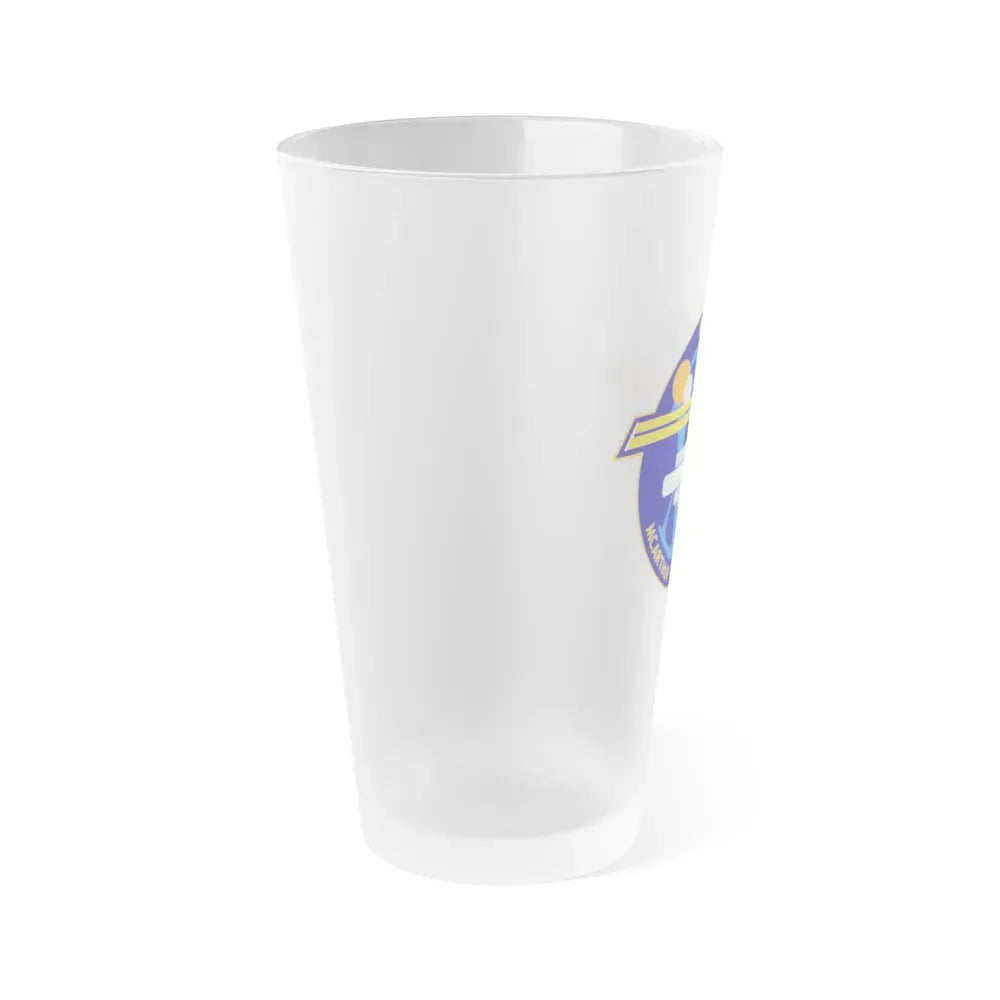 ISS Expedition 12 (NASA) Frosted Pint Glass 16oz - Go Mug Yourself