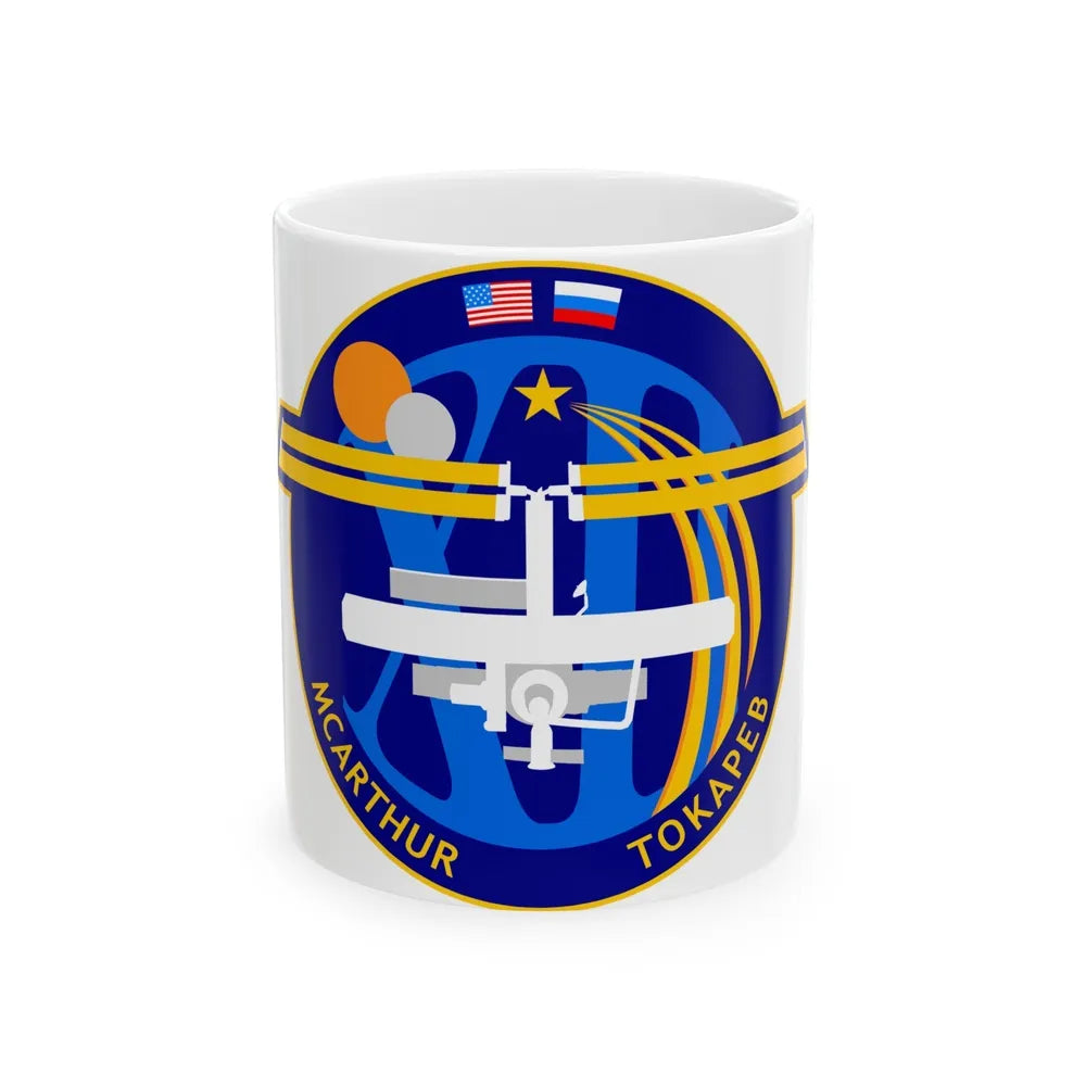 ISS Expedition 12 (NASA) White Coffee Mug-11oz-Go Mug Yourself