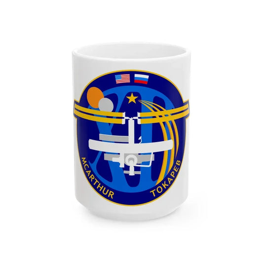 ISS Expedition 12 (NASA) White Coffee Mug 15oz - Go Mug Yourself
