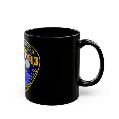 ISS Expedition 13 (NASA) Black Coffee Mug-Go Mug Yourself