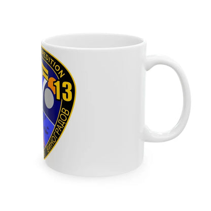 ISS Expedition 13 (NASA) White Coffee Mug-Go Mug Yourself