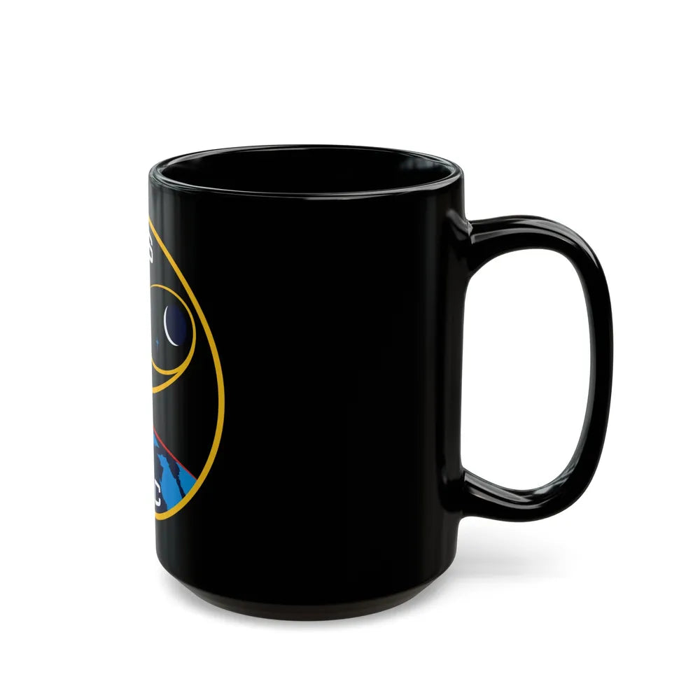 ISS Expedition 14 (NASA) Black Coffee Mug-Go Mug Yourself