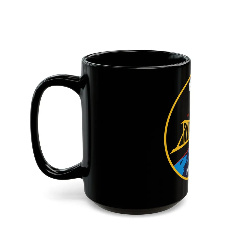 ISS Expedition 14 (NASA) Black Coffee Mug-Go Mug Yourself