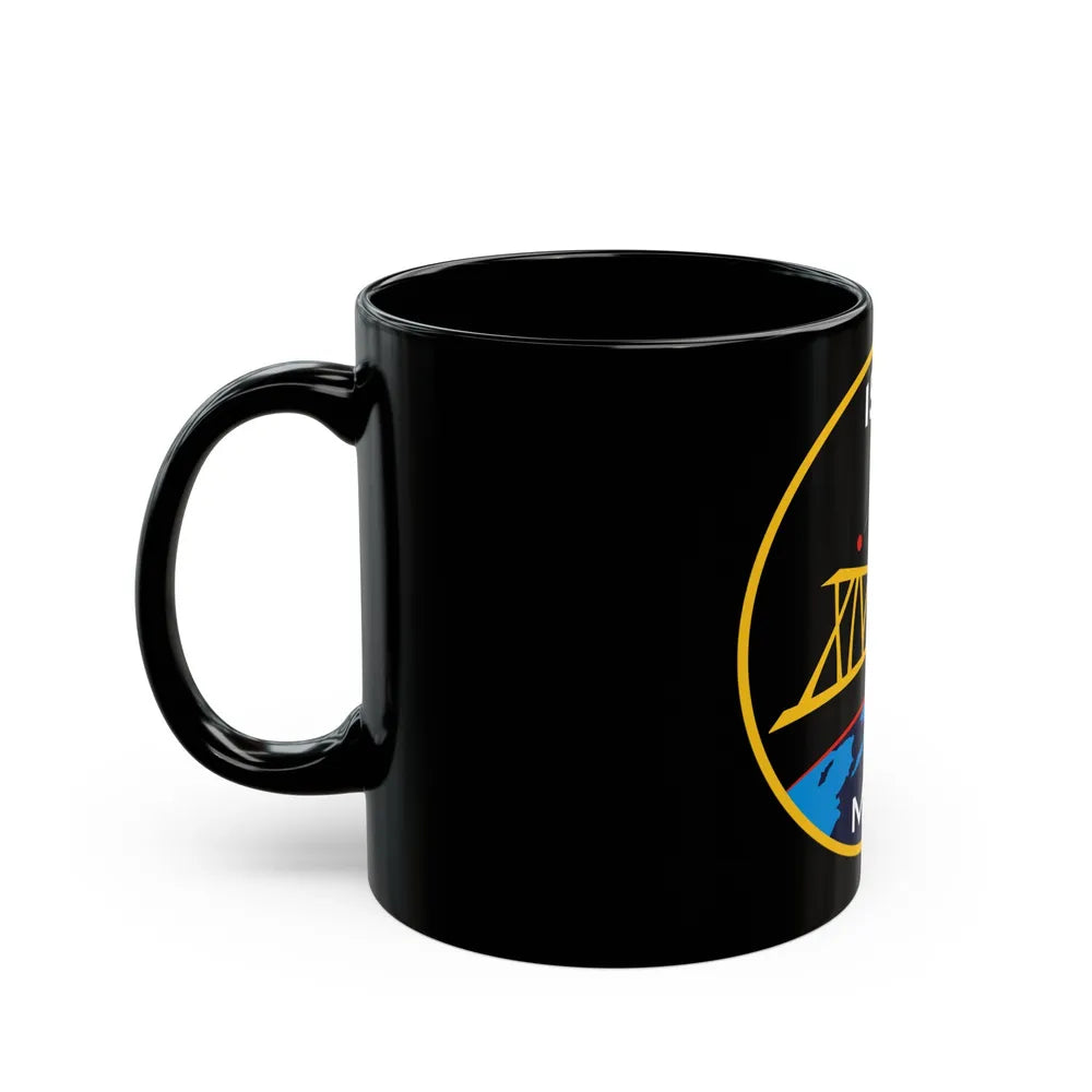 ISS Expedition 14 (NASA) Black Coffee Mug-Go Mug Yourself