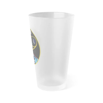 ISS Expedition 14 (NASA) Frosted Pint Glass 16oz - Go Mug Yourself