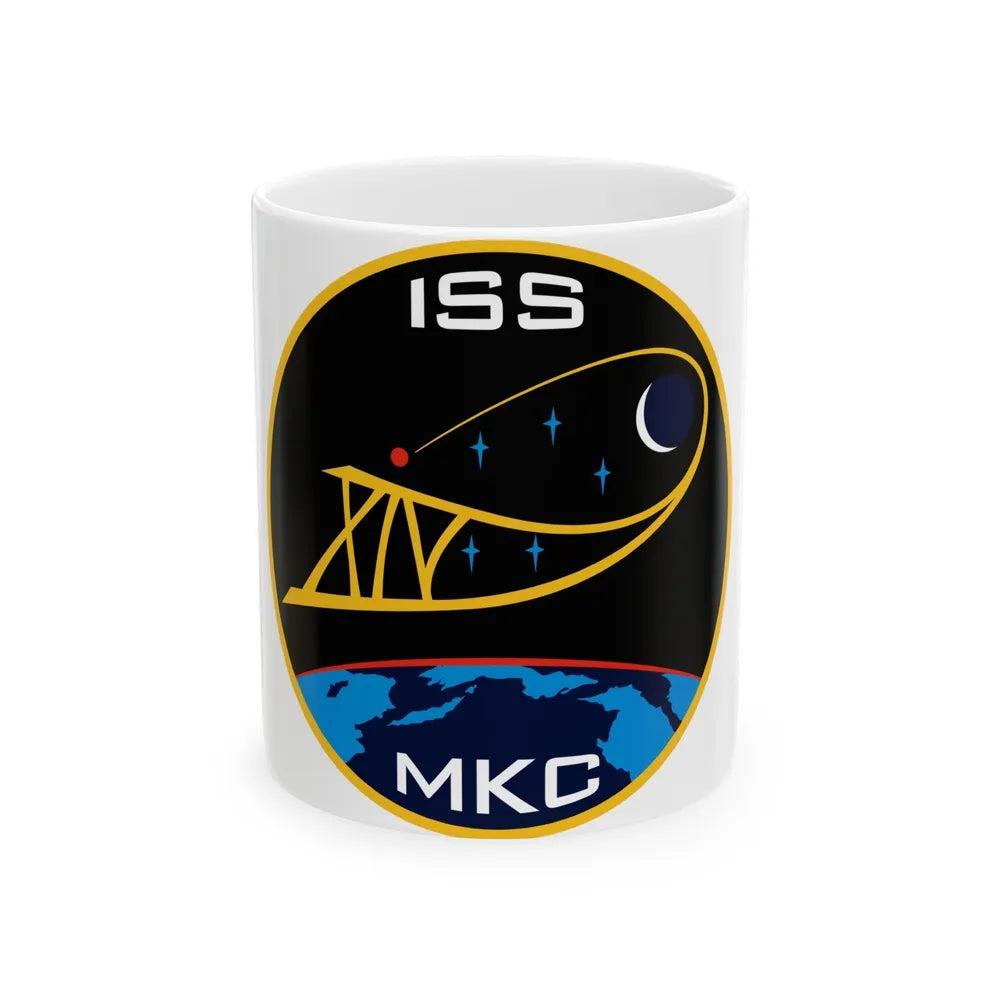 ISS Expedition 14 (NASA) White Coffee Mug-11oz-Go Mug Yourself