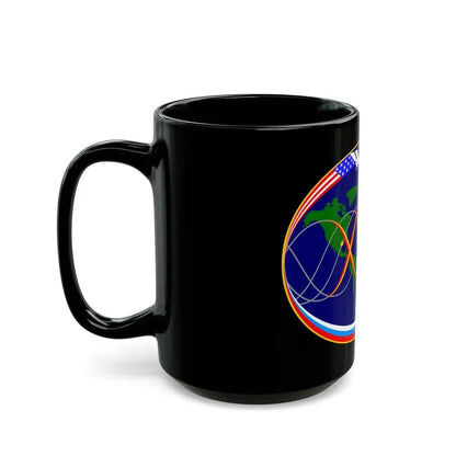ISS Expedition 15 (NASA) Black Coffee Mug - Go Mug Yourself