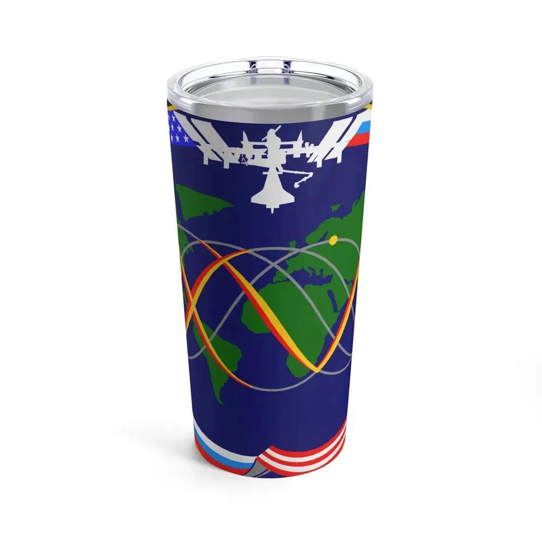 ISS Expedition 15 (NASA) Tumbler 20oz 20oz - Go Mug Yourself