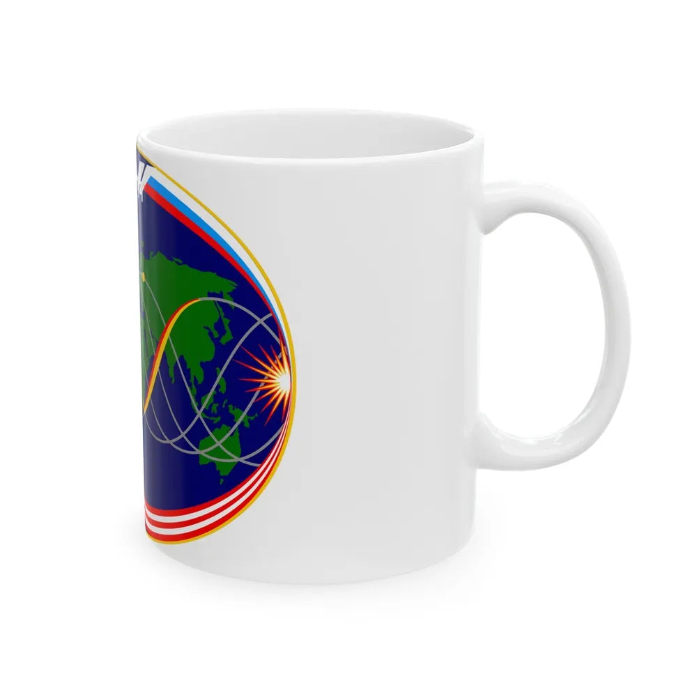 ISS Expedition 15 (NASA) White Coffee Mug-Go Mug Yourself