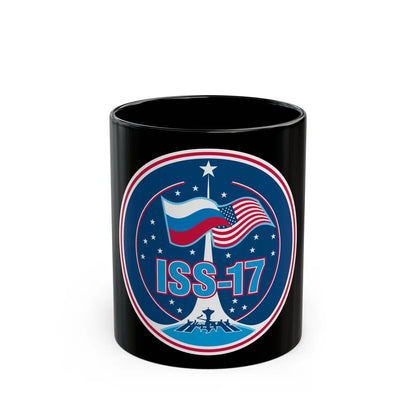 ISS Expedition 17 (NASA) Black Coffee Mug-11oz-Go Mug Yourself