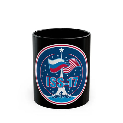 ISS Expedition 17 (NASA) Black Coffee Mug 11oz - Go Mug Yourself