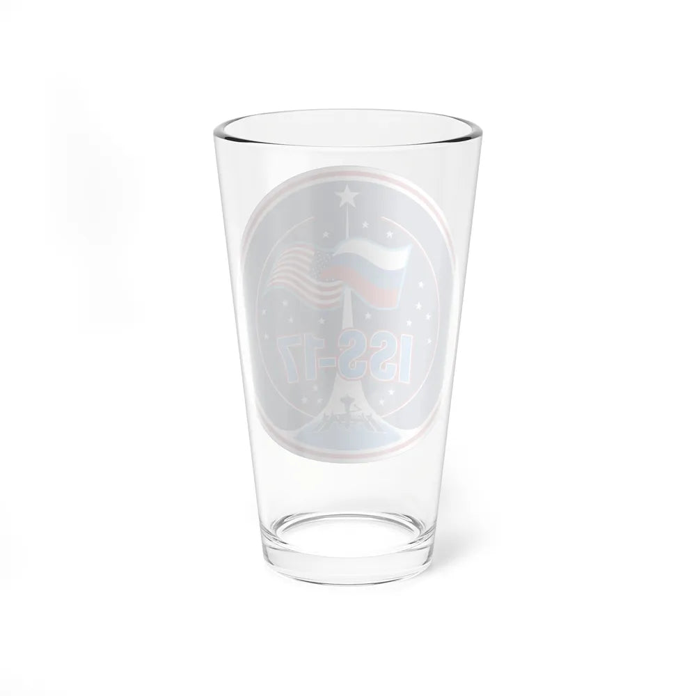 ISS Expedition 17 (NASA) Pint Glass 16oz-Go Mug Yourself