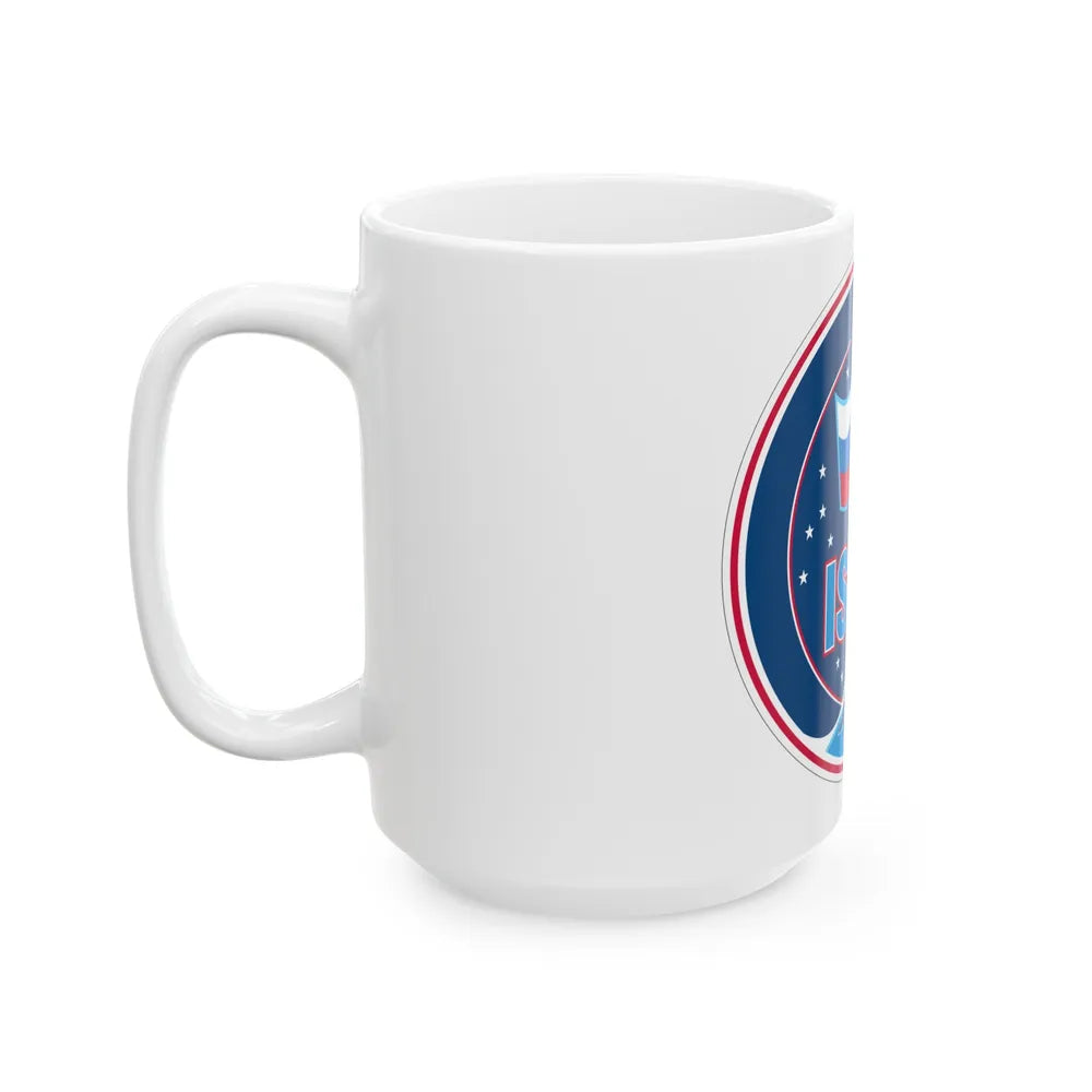 ISS Expedition 17 (NASA) White Coffee Mug-Go Mug Yourself