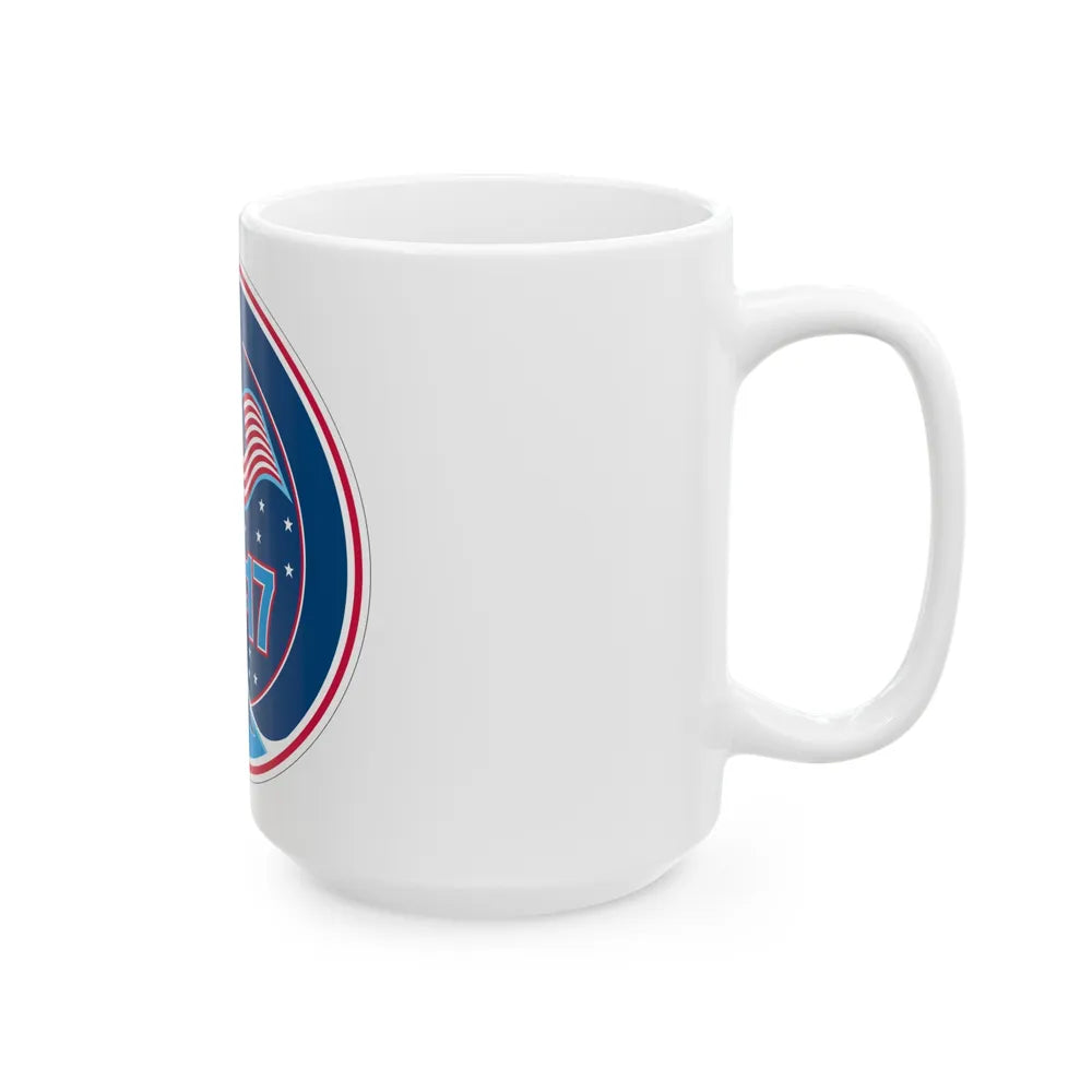 ISS Expedition 17 (NASA) White Coffee Mug-Go Mug Yourself