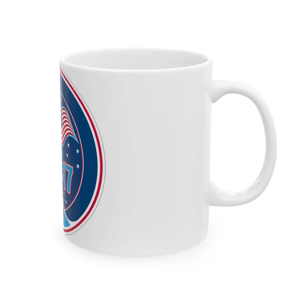 ISS Expedition 17 (NASA) White Coffee Mug-Go Mug Yourself