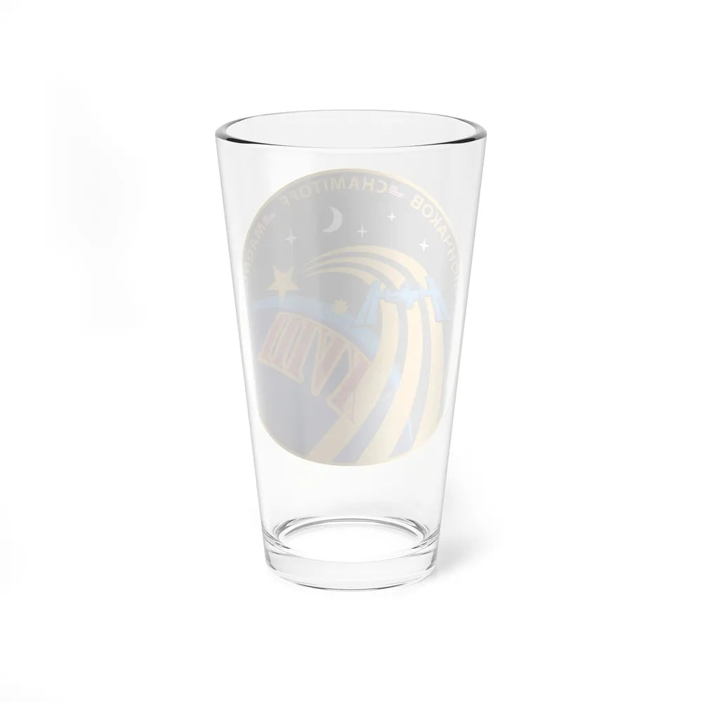 ISS Expedition 18 (NASA) Pint Glass 16oz-Go Mug Yourself