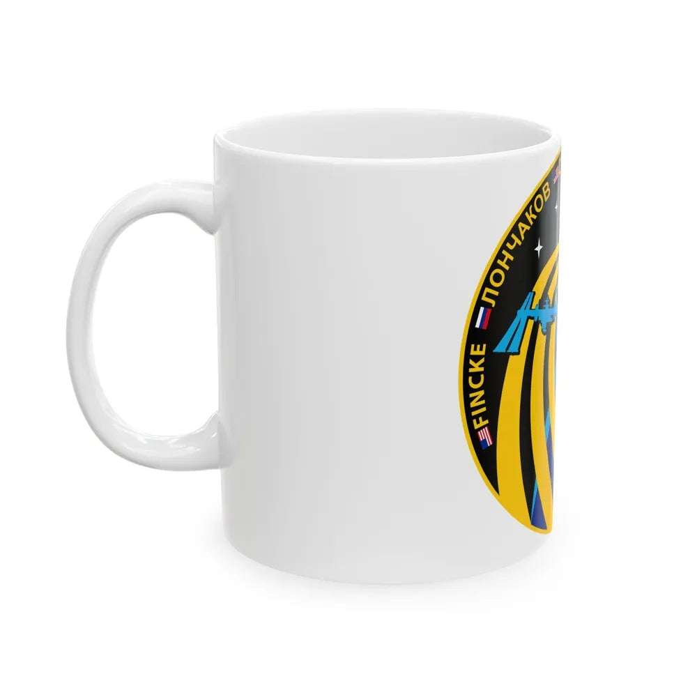 ISS Expedition 18 (NASA) White Coffee Mug-Go Mug Yourself