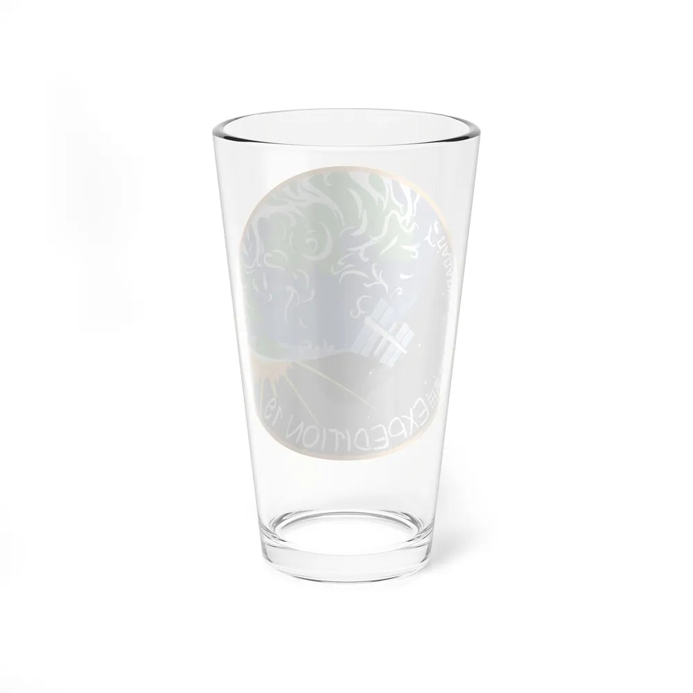 ISS Expedition 19 (NASA) Pint Glass 16oz-Go Mug Yourself