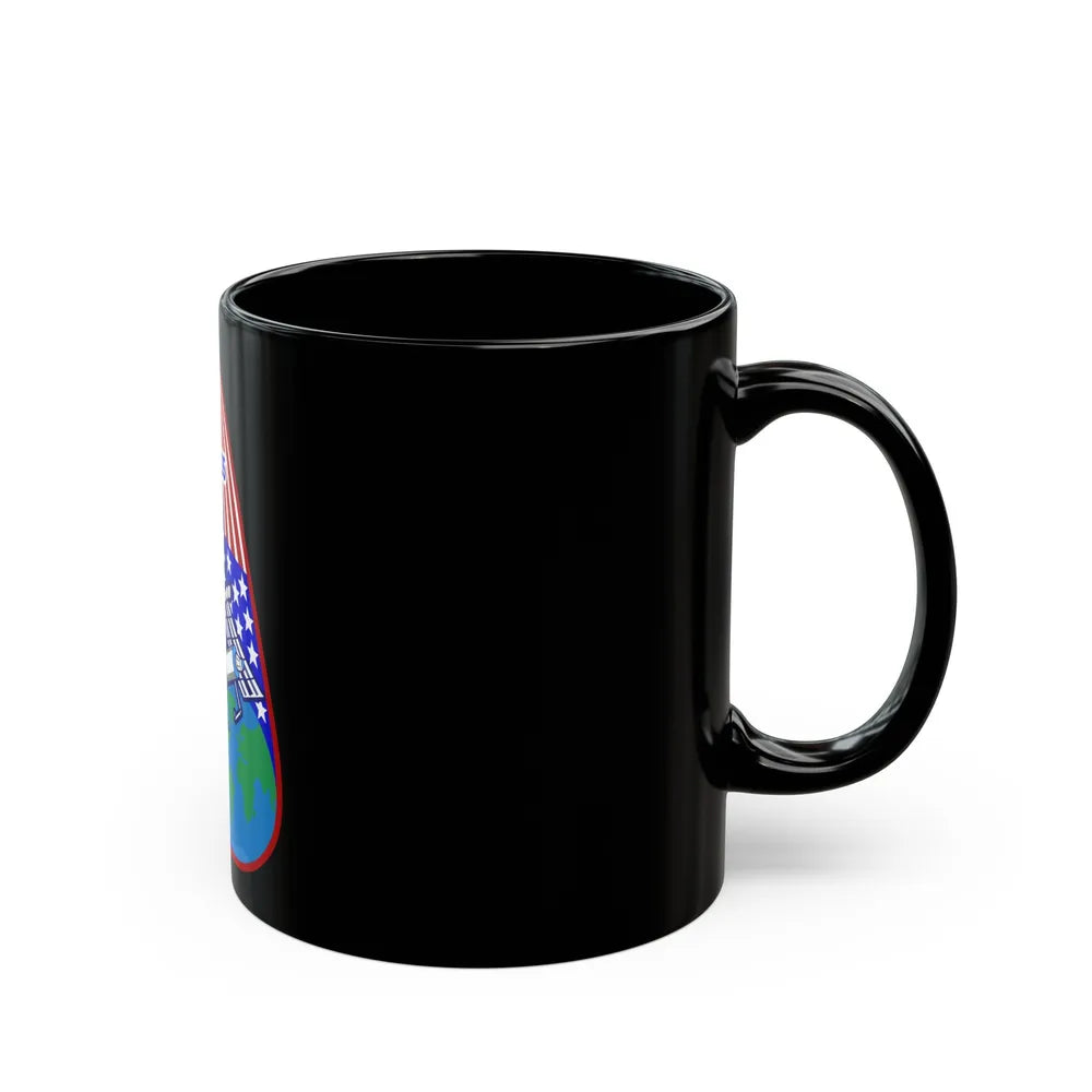 ISS Expedition 2 (NASA) Black Coffee Mug-Go Mug Yourself